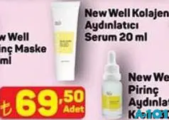 NEW WELL KOLAJEN AYDINLATICI SERUM 20 ML
